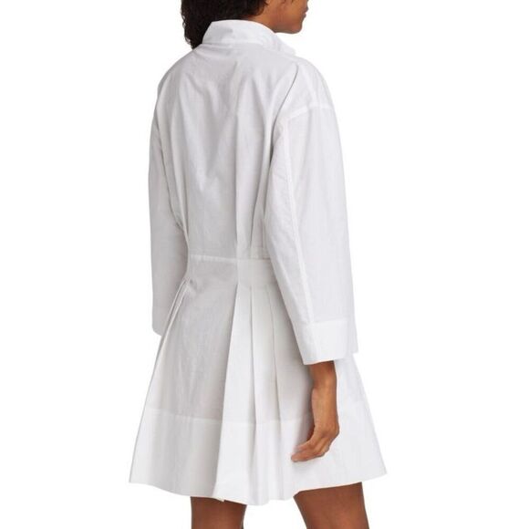 VINCE Poplin Fit & Flare Mini Dress 💖 - Picture 3 of 13